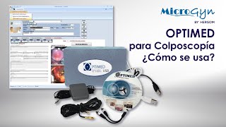 Software OPTIMED para colposcopía  ¿Cómo se usa [upl. by Ihcur122]