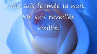 Natacha Atlas  Mon amie la rose lyrics [upl. by Atteloiv]