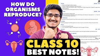 How Do Organisms Reproduce CLASS 10  BEST NOTES FOR TERM 2  CLASS 10 Boards  Tanishq Dhattarwal [upl. by Tobi]