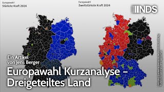 Europawahl Kurzanalyse – Dreigeteiltes Land  Jens Berger  NDSPodcast  10062024 [upl. by Thorncombe275]