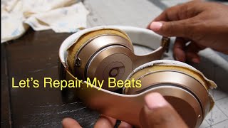 ReplaceRepair Ear Pads on My Beats Headphones 50plus beats headphones repairing sewinghacks [upl. by Diandre]