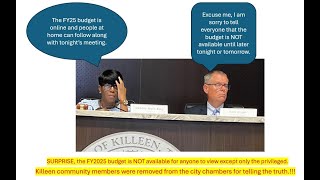 Killeen resident was kicked out of the City Council meeting of Killeen Texas Part 2 of 2 [upl. by Eldreeda]