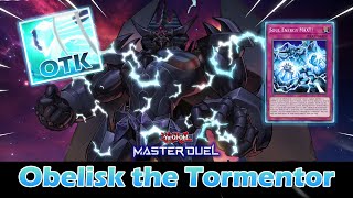 OBELISK THE TORMENTOR GOING 2ND OTK FORMUD SKIPPER DECK IN YUGIOH MASTER DUEL [upl. by Matronna810]