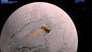 Cassini quotE21quot Enceladus Flyby [upl. by Fifine]