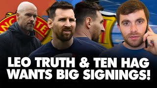 🚨 MESSI SHOCK OFFERS amp BARÇA DECISION TOP SIGNINGS FOR MAN UNITED [upl. by Gnoud]