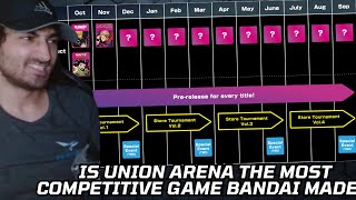 Union Arena Card Game Release Schedule Is INSANE new product every month [upl. by Caldeira]