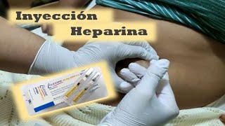 Aprende inyección de Heparina [upl. by Macomber]