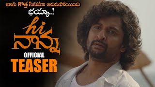 Nani Hi Nanna Movie Official Teaser  Nani  Mrunal Thakur  2023 Telugu Trailers  NS [upl. by Odnumyer28]