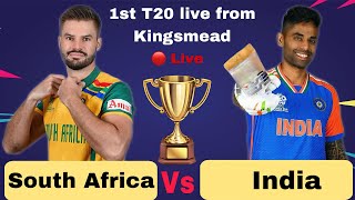 Live India vs South Africa 1st T20 Match Durban  Ind vs Sa 1st T20 Live Cricket Match 2024 [upl. by Eetsim679]