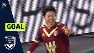 Goal Ui Jo HWANG 7  GdB RC STRASBOURG ALSACE  FC GIRONDINS DE BORDEAUX 52 2122 [upl. by Aikar955]