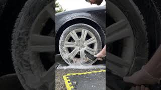 Wheel Snow Foam Short White automobile precisiondies carcleaning detailing carwash carcare [upl. by Nerreg]