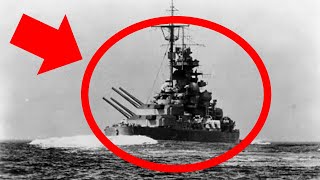 World War II  Earthquake Bombs Flip Over Unsinkable German Battleship [upl. by Carew388]