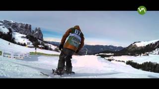 GoPro Snowboarding  FIS EC Snowpark Hero Seiser Alm 2016 [upl. by Nuhsyar525]