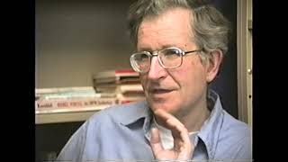 Noam Chomsky Interview Used in Documentary quotManufacturing Consentquot February 1 1990 [upl. by Tebasile]