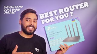 Watch This Before Buying Router  Best WiFi Router Buying Guide  SingleDual band amp Gigabit routers [upl. by Htiekel]