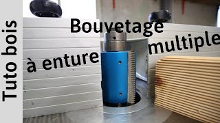 Tuto bois  bouvetage à enture multiple 2 méthodes à la toupiedéfonceuse sous table [upl. by Nottage]