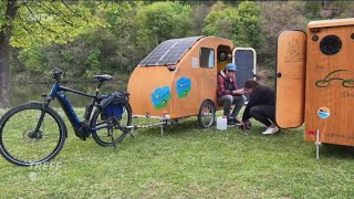 iwoody  SWRBeitrag FahrradCamper Fahrrad amp Camping [upl. by Ailahk]