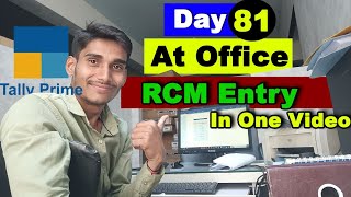 RCM Entry in Tally Prime [upl. by Laicram801]