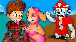 Paw patrol episodes 5 ► Skye’s Heart Belong to Ryder SpiderMan Marshall Can’t Believe It [upl. by Claud]