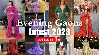 Evening gowns 2023  Latest evening gowns for women  Evening dresses 2023 [upl. by Arratal592]