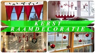 Kerst raamdecoratie [upl. by Kelila]