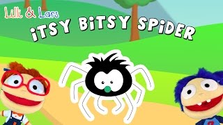 Itsy Bitsy Spider with LYRICS and ACTIONS  Insy wincy spider nursery rhyme [upl. by Gnoix]