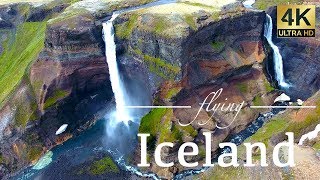 Iceland By Drone  Skogafoss Dettifoss Godafoss Waterfalls amp More 4K Travel Footage [upl. by Roybn]