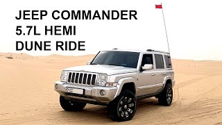 2007 Jeep Commander 57L HEMI Quadra Drive 2 Desert Dune Bashing [upl. by Eidas268]