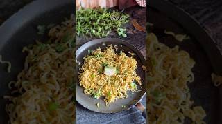 Chilli Lemon Maggi recipe foodshorts shortsviral [upl. by Kimmel]