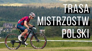 OBJAZD TRASY MISTRZOSTW POLSKI MTB 2024  Białka Tatrzańska [upl. by Aivat]