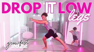 20 Min Toned Legs amp Thighs HIIT Dance Workout [upl. by Marder]