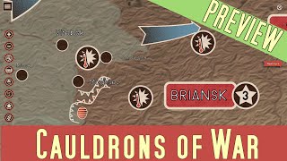 Cauldrons of War  Barbarossa  Preview [upl. by Hajed550]