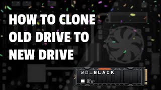 How to Clone SSD to New Drive  Free Software [upl. by Robson693]