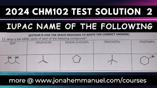 Naming Organic Compounds How to Name and write the Names of Organic Compounds jonahemmanuel [upl. by Marina699]