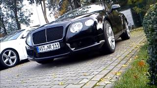 Bentley Continental GT V8  Outdoor Shooting HD [upl. by Liuka]