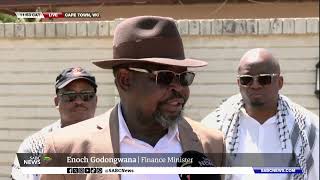 Membathisi Mdladlana  Finance Minister Godongwana visists and pays tribute [upl. by Seif]