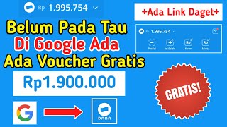 Buruan Klaim Saldo Dana 19Jt Gratis Langsung dari Google  Cara Mendapatkan Saldo Dana Gratis [upl. by Llerehc]