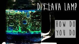 DIY Homemade Lava Lamp Easy Fun and Mesmerizing 🌋✨ [upl. by Anali]