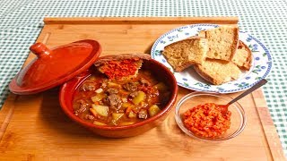 88 Gulasch ungherese ricetta originale  LericettediGian  Gulasch Rezept [upl. by Anillehs810]