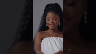 Halle Bailey Reaction Her amp Sister Red Capet hallebailey viralshorts trend [upl. by Silecara874]