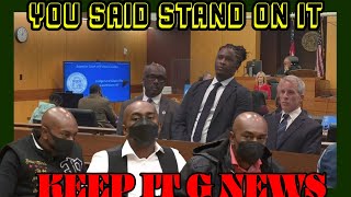 YOUNG THUG WITNESS BEAN DESERVE HIS TREATMENT ON THE STAND [upl. by Trahurn]