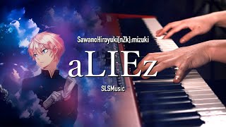 aLIEz  AldnoahZero ED2  Piano Solo [upl. by Darach]