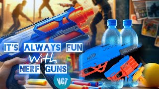 NERF Gun Game Series 10  Jarbottle entertainment shootinggames nerf gaming foryou viralgame [upl. by Ecar]