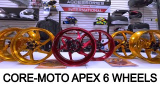 Core Moto Apex6 Motorcycle Wheel Review [upl. by Notslah432]