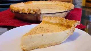 How to make Homemade Custard Pie [upl. by Estus947]