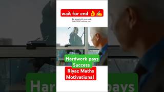 🙏👌👋✍️💯Riyaz Maths Motivational motivation hardwork inspirational [upl. by Ahsir]