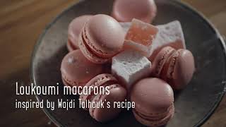 PGI recipe Cyprus  Loukoumi Geroskipou macarons [upl. by Enitsirt]