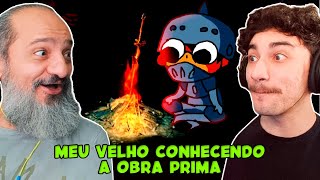 O DARK SOULS DAS REVIEWS DE JOGOS  GEMAPLYS  REACT [upl. by Eolcin603]