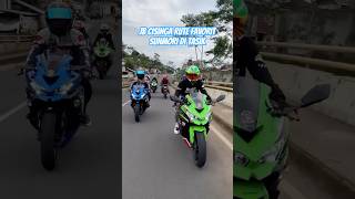 Kawasaki ninja zx25r tasikmalaya diary jb cisinga sunmori paling asik pokonamah wellll [upl. by Alys]