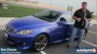 2012 Lexus IS 350 F SPORT Test Drive amp Luxury Car Video Review [upl. by Duma]